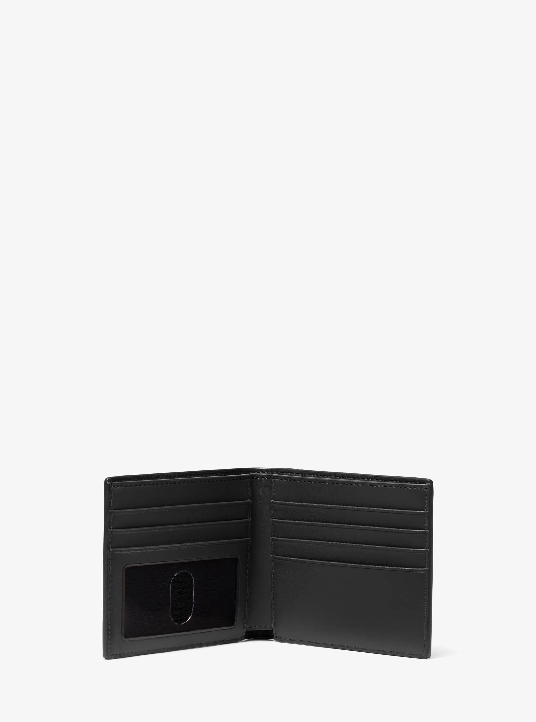 Hudson Pebbled Leather Billfold Wallet