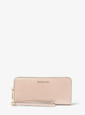 Leather Continental Wristlet