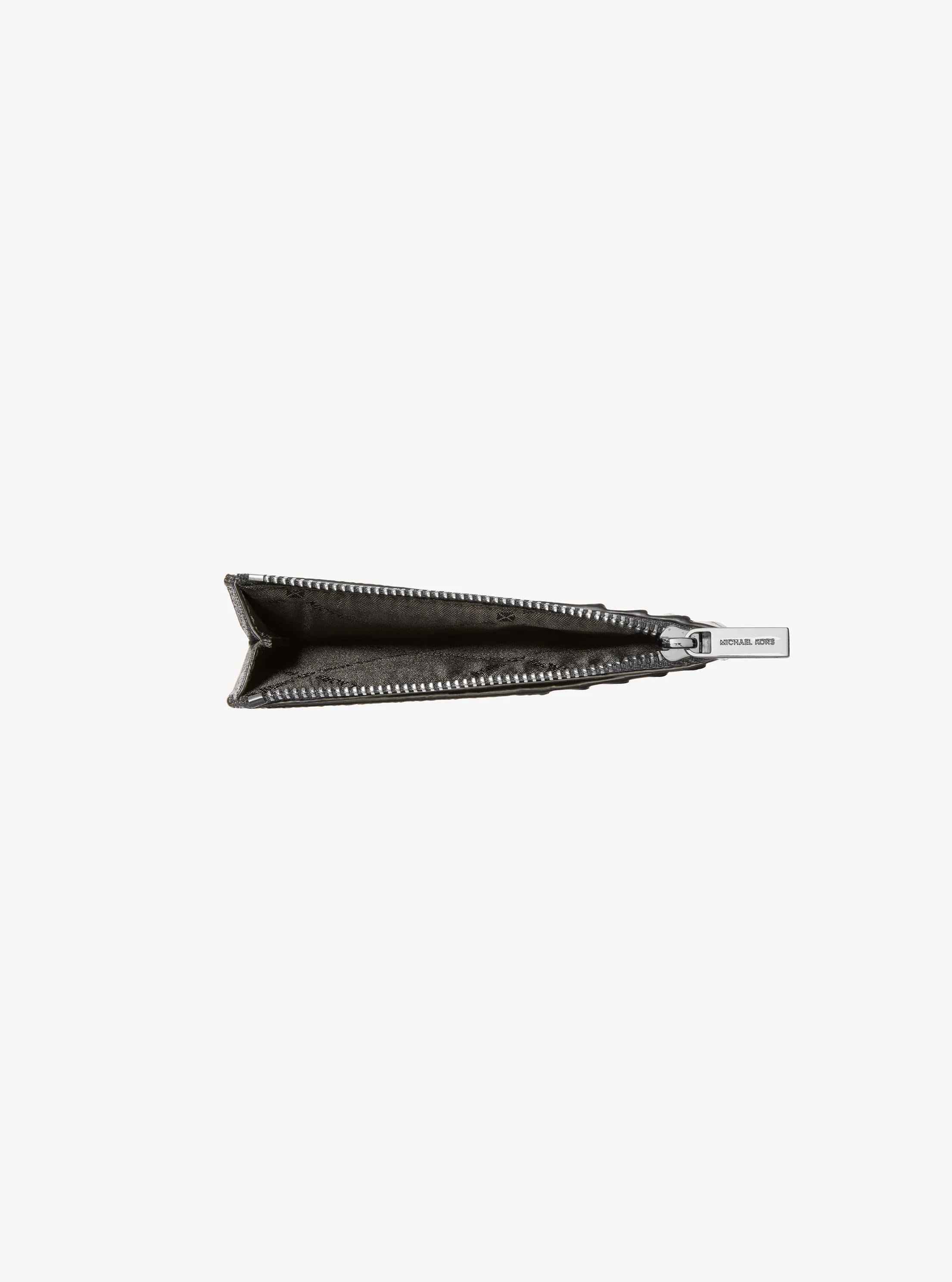 Cooper Slim Signature Logo Zip Wallet
