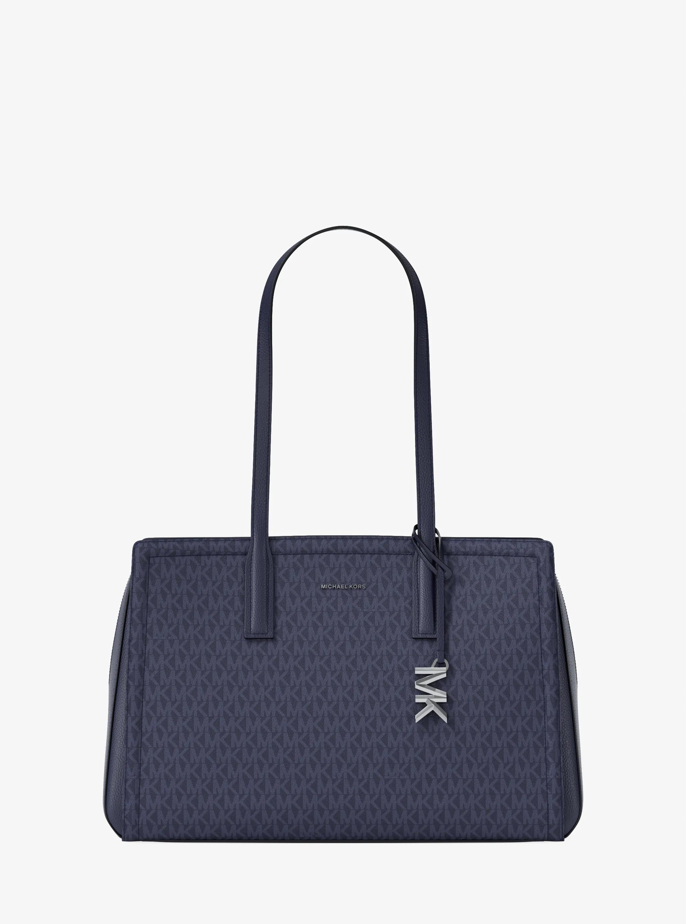 Laila Medium Signature Logo Tote Bag