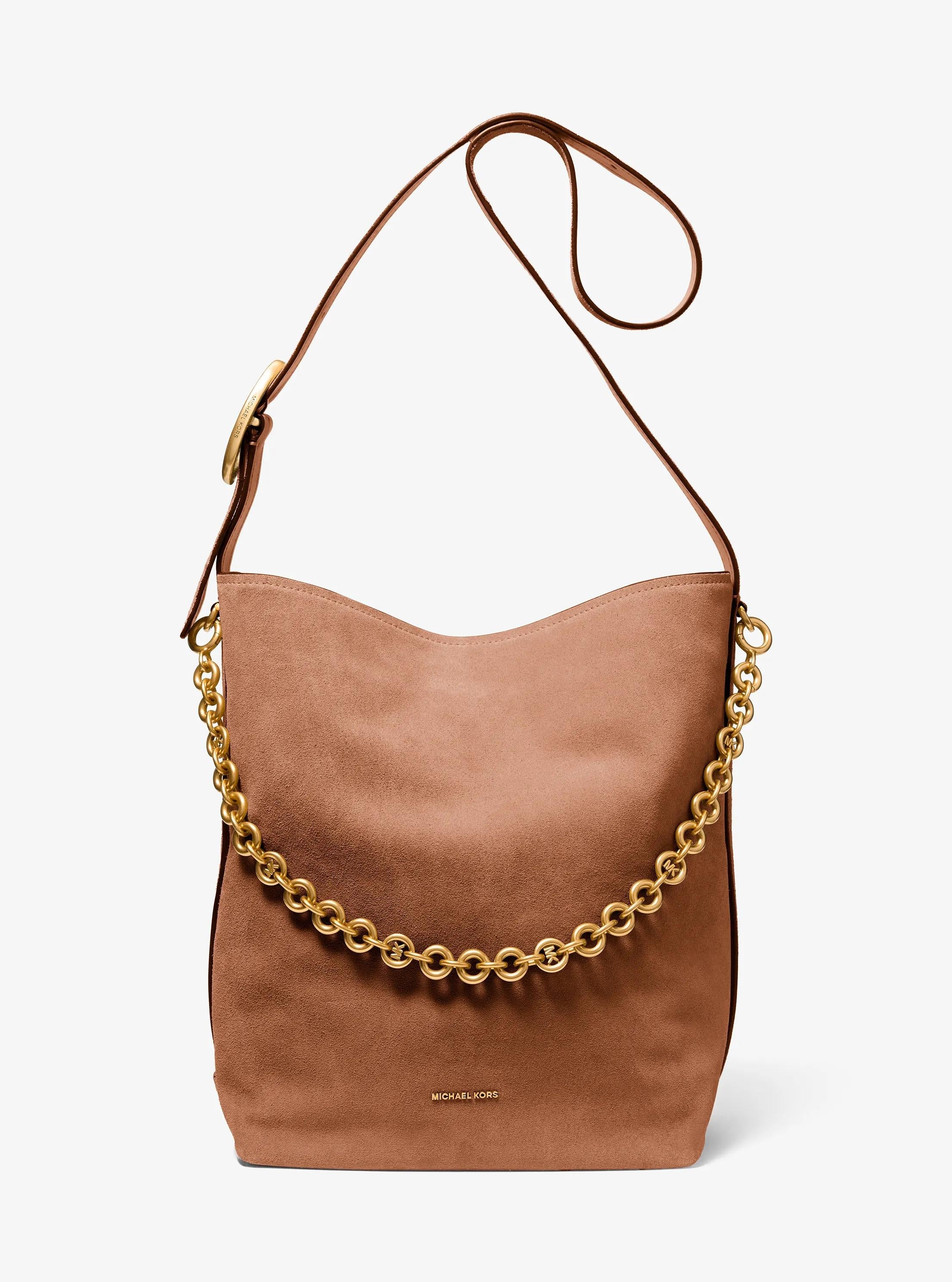 Nolita Large Suede Bucket Tote Bag