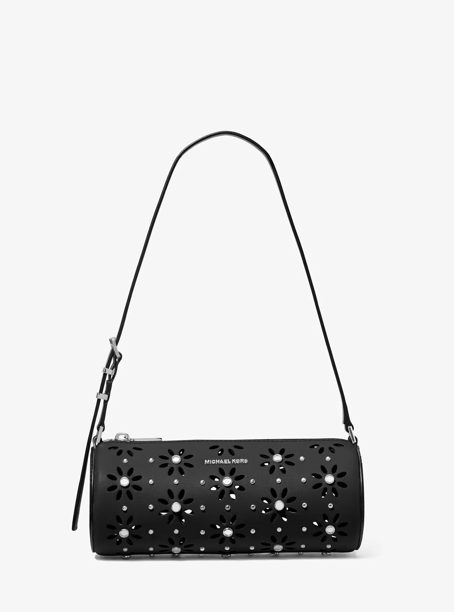 Izzy Small Pebbled Leather Barrel Pochette