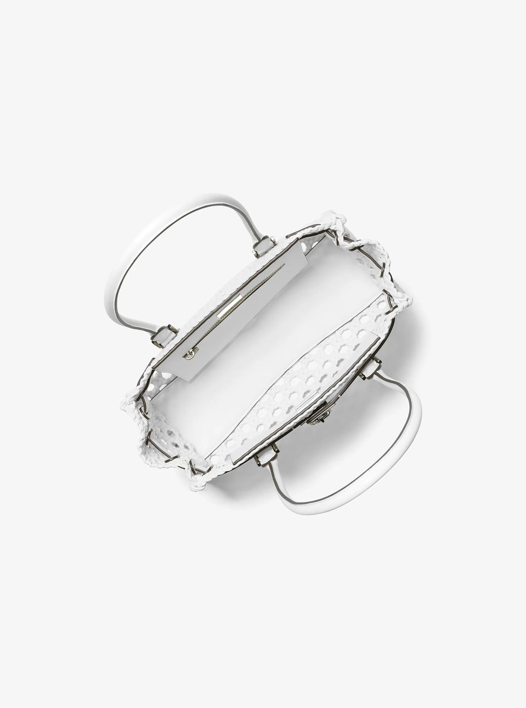 Hamilton Moderne Small Hand-Woven Satchel